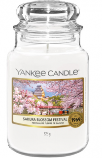 Yankee Candle - vonná svíčka SAKURA BLOSSOM FESTIVAL (Festival sakury) 623 g