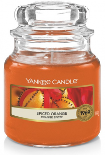 Yankee Candle - vonná svíčka SPICED ORANGE (Pomeranč se špetkou koření) 104 g