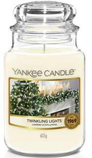 Yankee Candle - vonná svíčka TWINKLING LIGHTS (Blikající světýlka) 623g