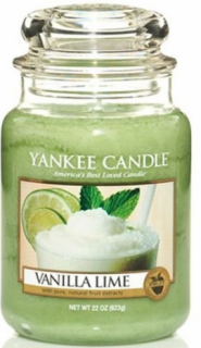 Yankee Candle - Vonná svíčka VANILLA LIME ((Vanilka s limetou) 623 g