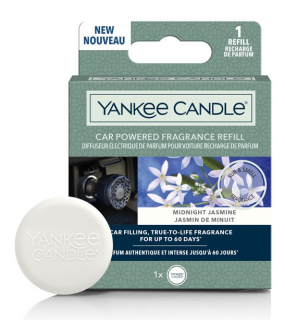 Yankee Candle - vonný difuzér do zapalovače MIDNIGHT JASMINE (Půlnoční jasmín) - náhradní náplň