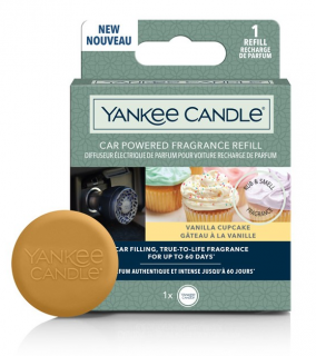 Yankee Candle - vonný difuzér do zapalovače VANILLA CUPCAKE (Vanilkový košíček) - náhradní náplň