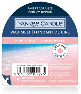 Yankee Candle - vonný vosk do aromalampy PINK SANDS (Růžové písky) 22 g