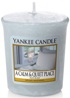 Yankee Candle - votivní svíčka A CALM & QUIET PLACE (Klidné a tiché místo) 49 g