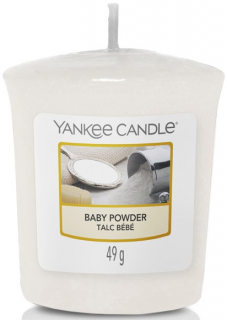 Yankee Candle - votivní svíčka BABY POWDER (Dětský pudr) 49 g