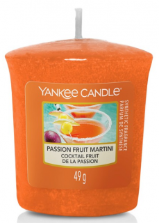 Yankee Candle - votivní svíčka PASSION FRUIT MARTINI (Tropický koktejl s Martini) 49 g