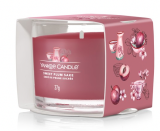 Yankee Candle - votivní svíčka SWEET PLUM SAKE (Sladké švestkové Saké) 37g