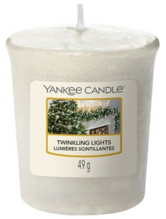 Yankee Candle - votivní svíčka TWINKLING LIGHTS (Blikající světýlka) 49 g