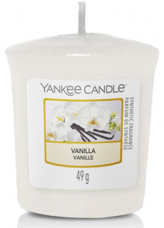 Yankee Candle - votivní svíčka VANILLA (Vanilka) 49 g