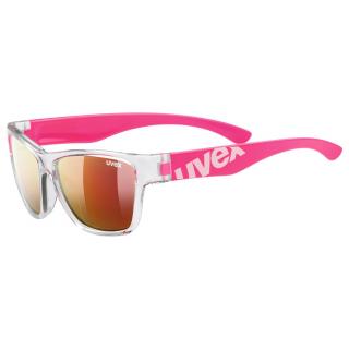 Brýle UVEX SPORTSTYLE 508 CLEAR PINK/MIR. RED (9316) 00051127