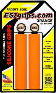 Gripy ESI Grips Racer's Edge Oranžové GREO8