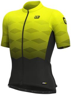 Letní cyklistický dres ALÉ PRR MAGNITUDE žluté - 3XL L21088460