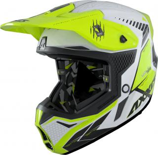 Motokrosová helma AXXIS WOLF Star Track A3 fluo (Helma na motokros nebo pitbike)