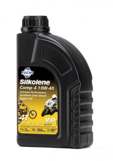 Motorový olej SILKOLENE COMP 4 10W-40 - XP 1l (Motocyklový esterový olej)