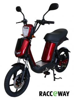 RACCEWAY E-BABETA, červená (Ebabeta - elektrický moped (skútr))