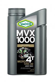 YACCO MVX 1000 4T 10W40 1l plně synt.olej (Oleje a maziva pro pitbike a další)