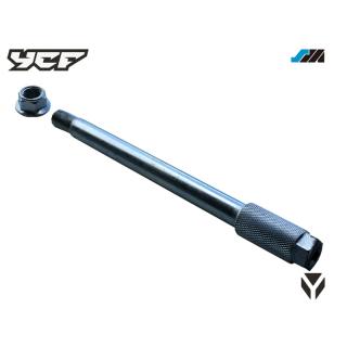 YCF SM zadní osa 215mm/15mm M6 (YCF osa pro motárdy)