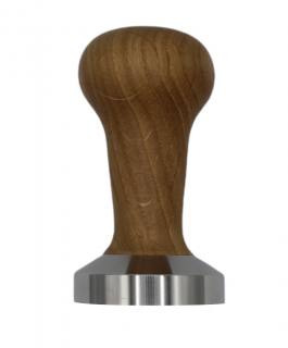 Standardní Tamper Pro Výběrovou Kávu O41mm-O58,6mm Klasická Rukojeť Dub Ø49,5mm (flat)