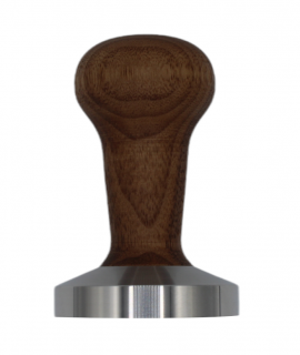 Standardní Tamper Pro Výběrovou Kávu O41mm-O58,6mm Klasická Rukojeť  Ořech Ø57mm (flat)