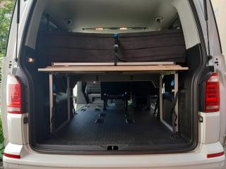 Vestavba do auta VW Transporter / Caravelle L1 Barva matrace: Tmavě šedá - standard, Typ vozu: Caravelle