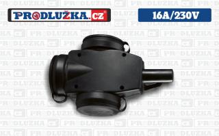 Trojzásuvka ABL 230V/16A