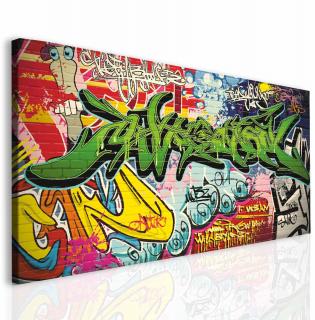 Dětský obraz graffiti Velikost (šířka x výška): 130x70 cm