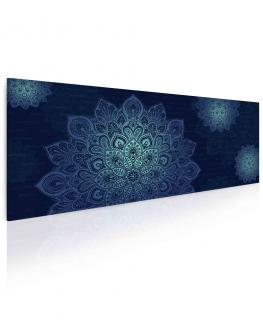 Mandala modrý obraz Velikost (šířka x výška): 150x60 cm