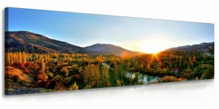 Obraz panorama hor Velikost (šířka x výška): 120x45 cm