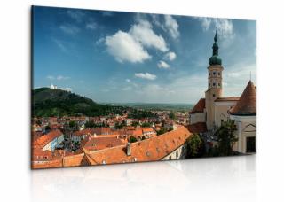 Obraz panorama Mikulova Velikost (šířka x výška): 120x80 cm