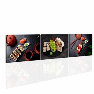 Obraz sushi Velikost (šířka x výška): 180x40 cm