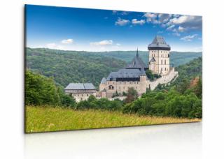 Obraz zámek Karlštejn II Velikost (šířka x výška): 120x80 cm