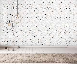 Tapeta imitace Terrazzo Velikost (šířka x výška): 360x260 cm