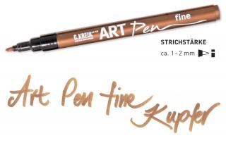 Fix KREUL ARTPen jemný 1 - 2 mm - Měděný