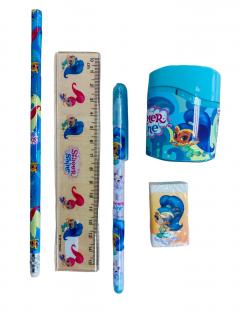 Set školních potřeb SHIMMER AND SHINE 5 ks