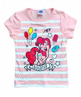 Tričko MY LITTLE PONY růžové Pinkie Pie Velikost: 98