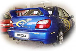 Subaru Impreza sedan od roku 2001, křídlo sport