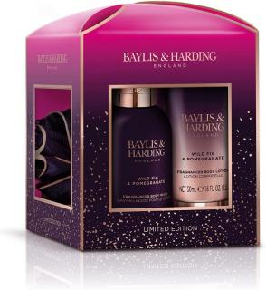 BAYLIS & HARDING dárková sada péče o tělo Fík a Granátové Jablko, 3ks