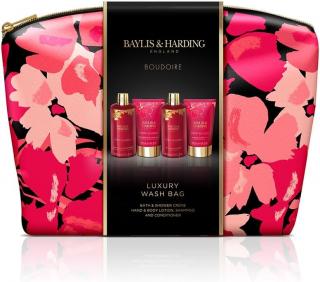 BAYLIS & HARDING dárková sada péče o tělo v cestovní taštičce Třešňový Květ, 4ks