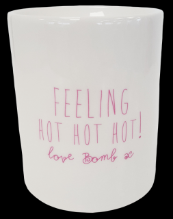 BOMB COSMETICS keramická aromalampa Feeling Hot Hot Hot