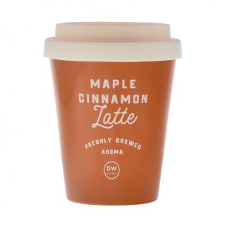 DW HOME vonná svíčka ve skle Maple Cinnamon Latte, střední