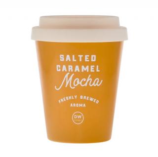 DW HOME vonná svíčka ve skle Salted Caramel Mocha, střední