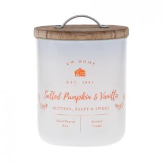 DW HOME vonná svíčka ve skle Salted Pumpkin & Vanilla, střední