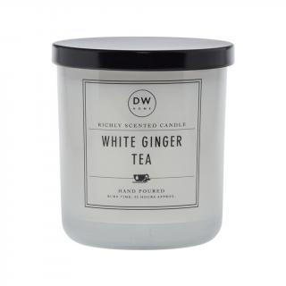 DW HOME vonná svíčka ve skle White Ginger Tea, střední