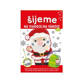 EASY CRAFT kreativní VÁNOČNÍ tvoření - šijeme z plsti - Santa