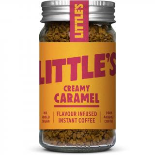 LITTLES ochucená instantní káva Krémový Karamel, 50g