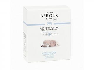 MAISON BERGER PARIS náplň do vůně do auta Cotton Caress, 2ks