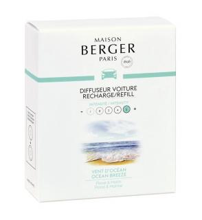 MAISON BERGER PARIS náplň do vůně do auta Ocean Breeze, 2ks