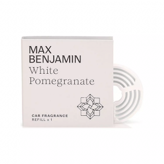 MAX BENJAMIN náhradní náplň vůně do auta White Pomegranate, 1ks