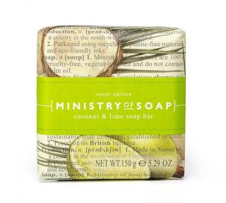 MINISTRY OF SOAP tuhé mýdlo Kokos a Limetka, 150g