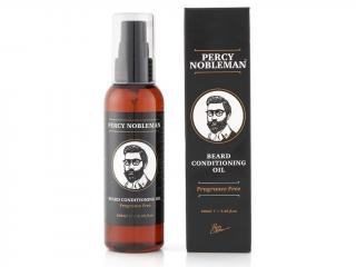 PERCY NOBLEMAN vyživující olejový kondicionér na vousy Bez Parfemace, 100ml